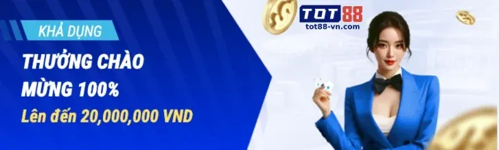 Banner khuyến mãi thưởng chào mừng cho người chơi mới tại Fun88sc